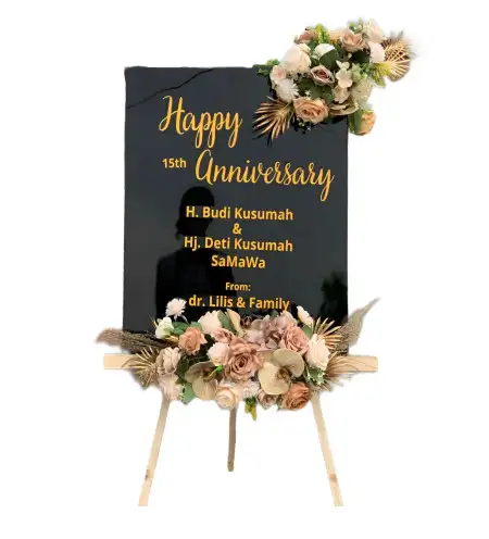 Papan Bunga Akrilik Kepahiang